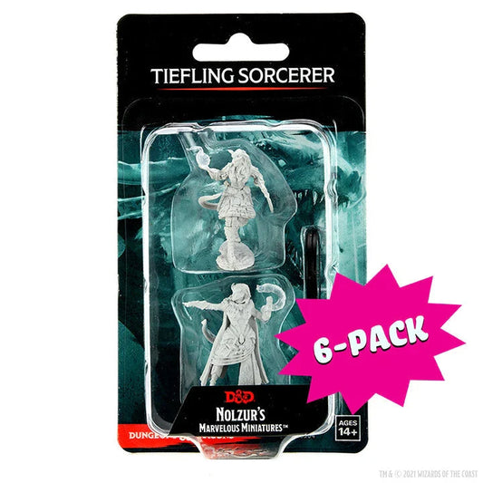 Tiefling Sorcerer Female (Bundle of 6) (Custom Painted)