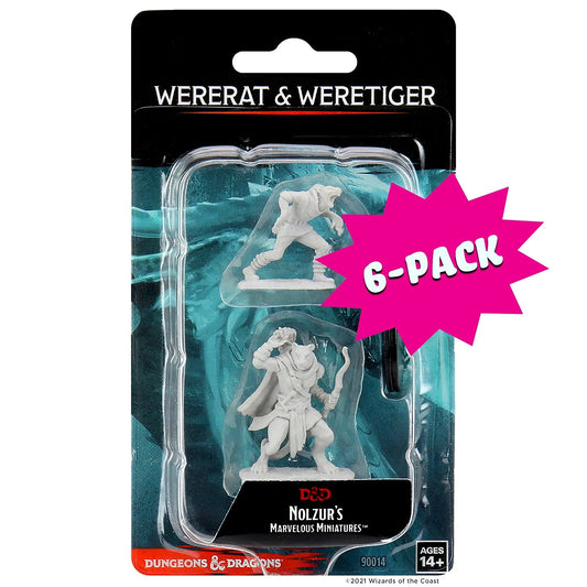 Wererat & Weretiger (Bundle of 6) (Custom Painted)