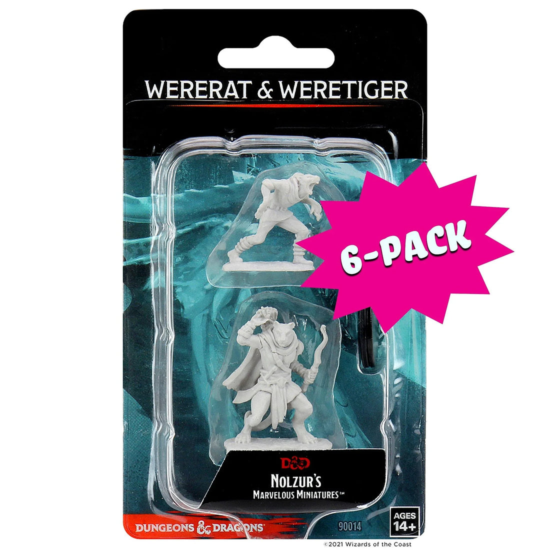 Wererat & Weretiger (Bundle of 6) (New in Box)
