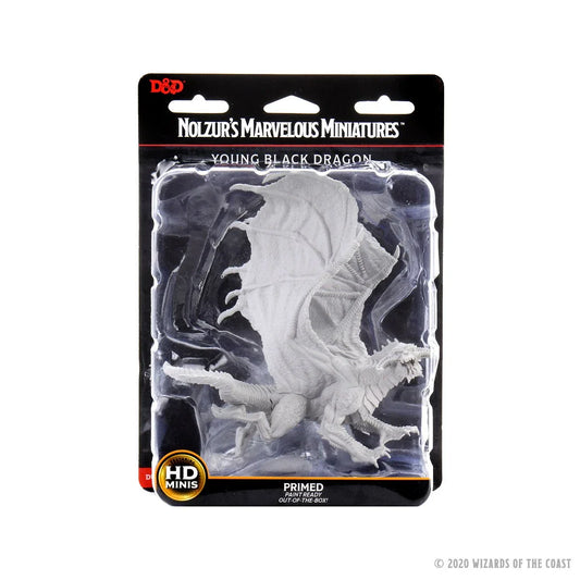 Young Black Dragon (Unpainted)