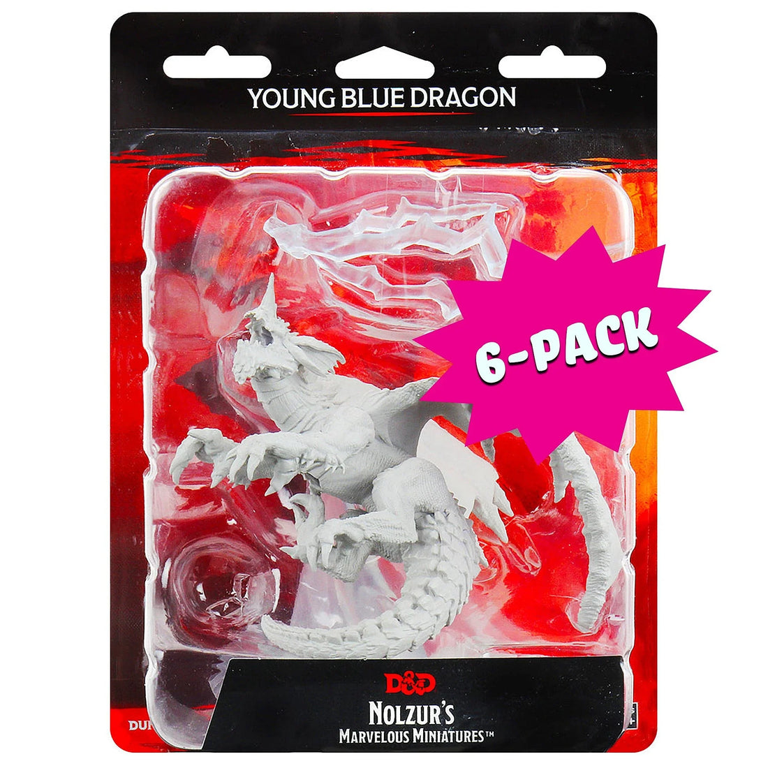 Young Blue Dragon (Bundle of 6) (Custom Painted)