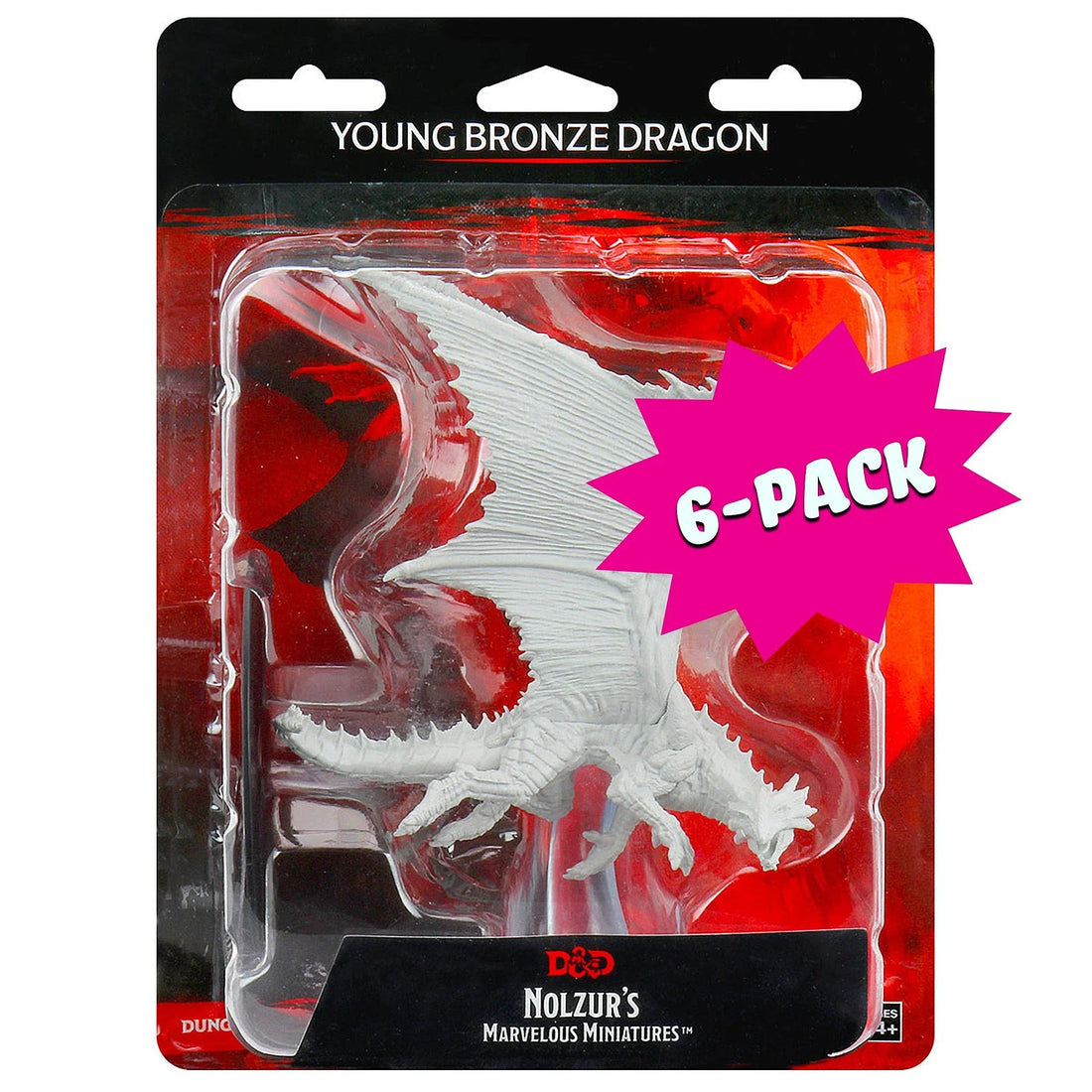 Young Bronze Dragon (Bundle of 6) (Custom Painted)