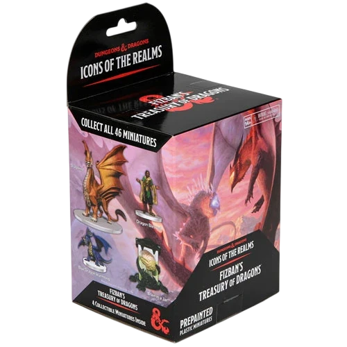 D&D Icons of the Realms: Fizban's Treasury of Dragons Single Huge Booster (New in Box)
