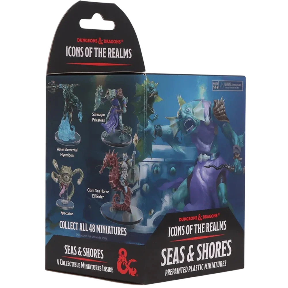 D&D Icons of the Realms: Seas & Shores Single Booster (New in Box)