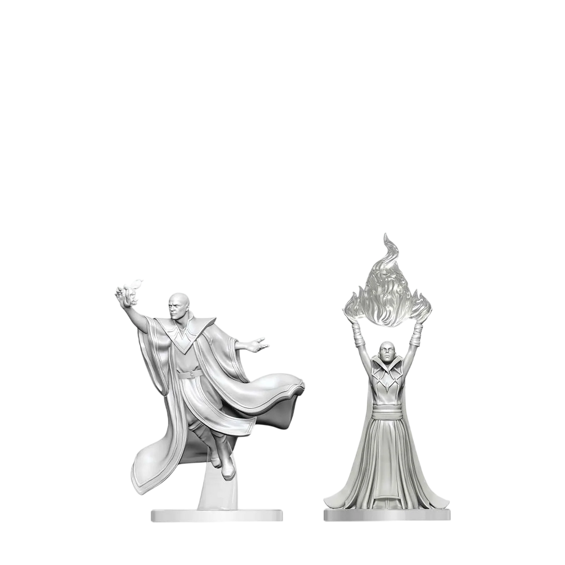 Red Wizard Mage & Archmage (Unpainted)