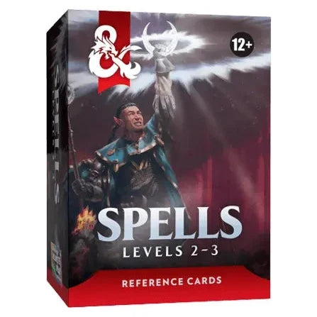 Dungeons & Dragons Reference Cards - Spells Levels 2-3