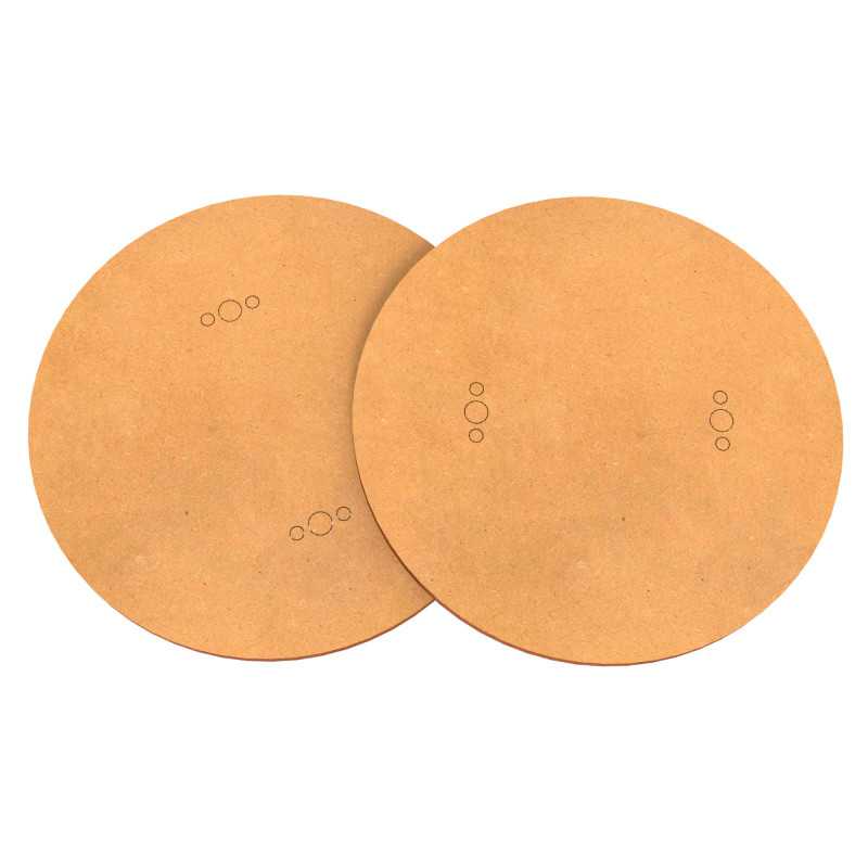 Green Stuff World 100mm Round MDF Bases