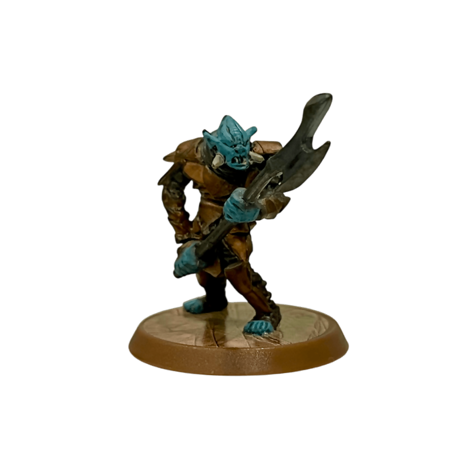 Heavy Gruts Prepainted Miniature From Heroscape Expansion Set: Dawn Of Darkness