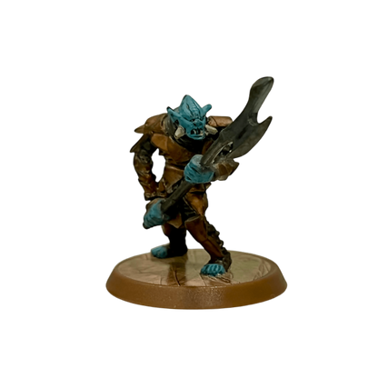Heavy Gruts Prepainted Miniature From Heroscape Expansion Set: Dawn Of Darkness