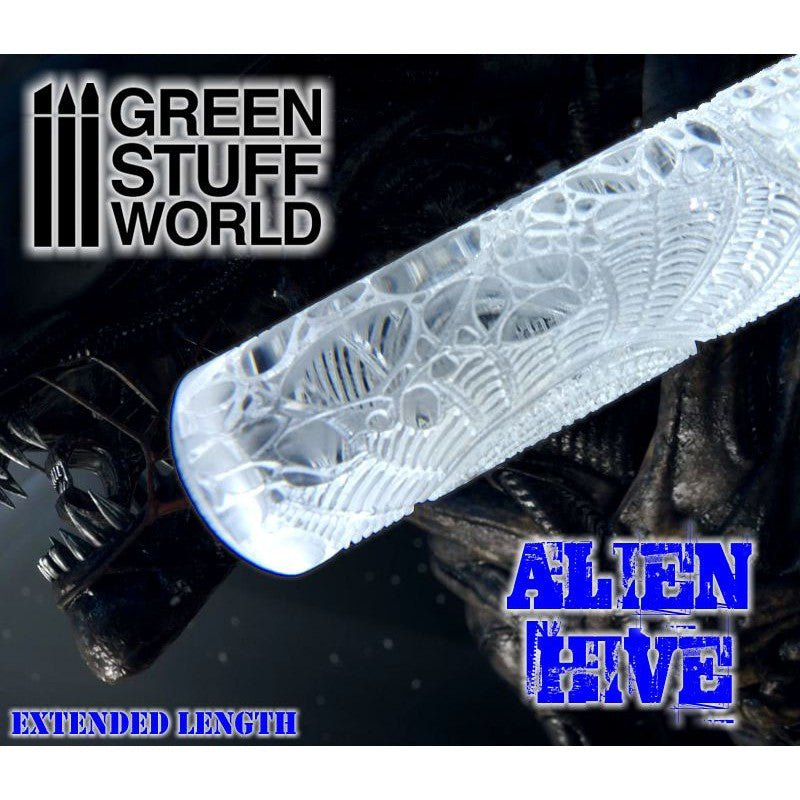 Green Stuff World Rolling Pin – Alien Hive 1664 - Cobbco