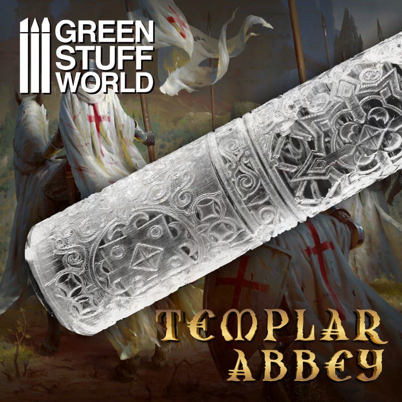 Green Stuff World Rolling Pin - Templar Abbey 2987 - Cobbco