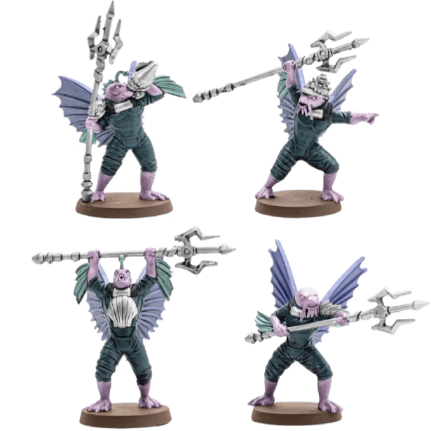 Krakenling & Gelryie Vanguards Army Expansion (Embers of War) (Unpainted) (New in Box)