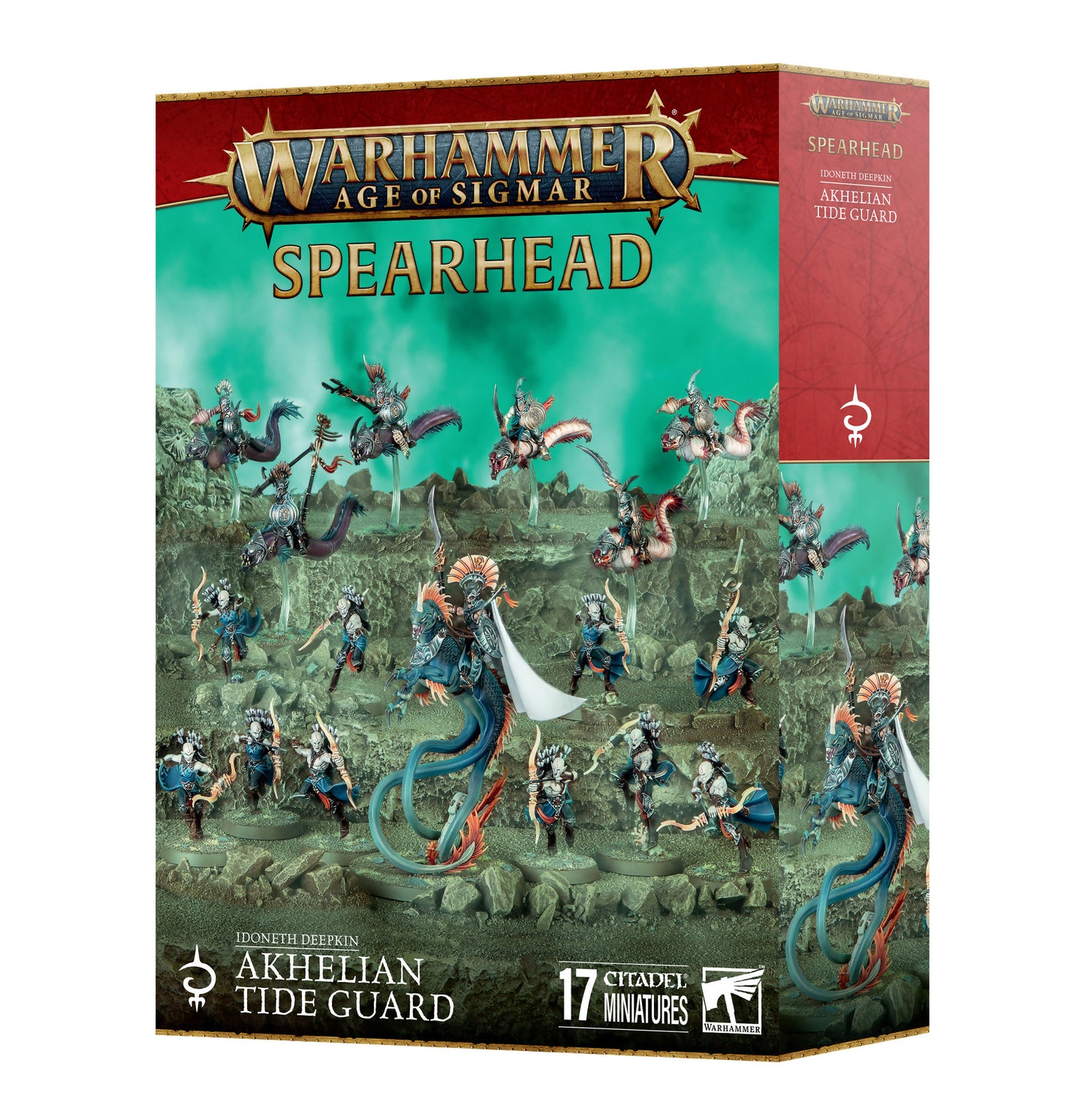 Spearhead: Idoneth Deepkin – Akhelian Tide Guard (New in Box)