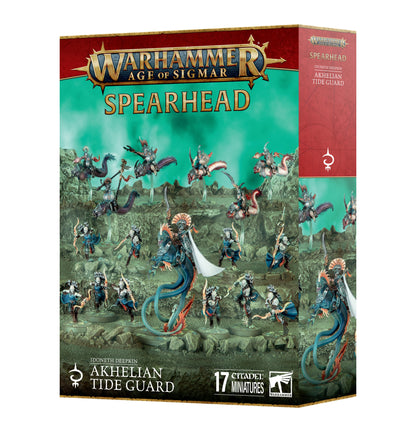 Spearhead: Idoneth Deepkin – Akhelian Tide Guard (New in Box)