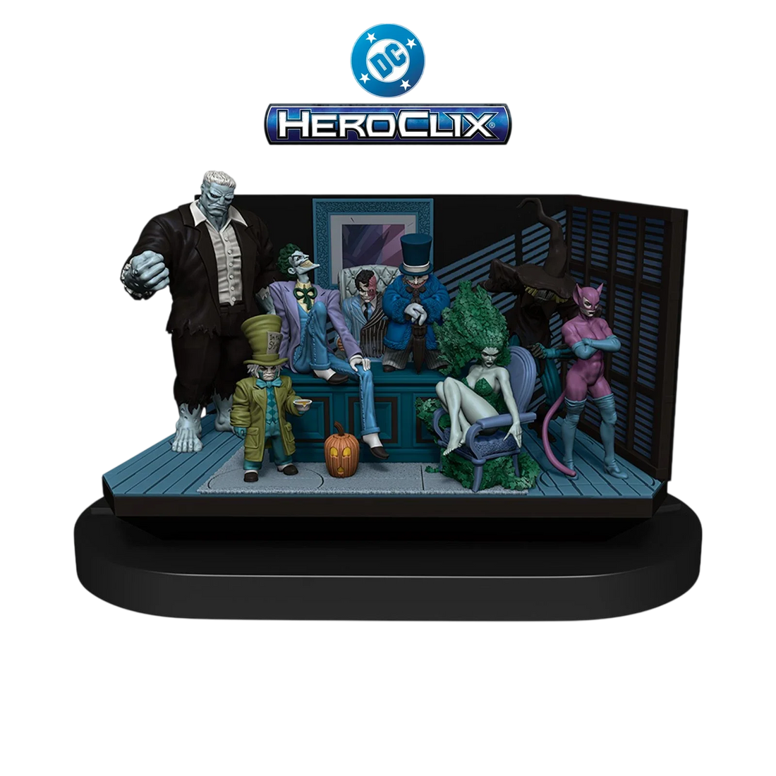 DC HeroClix: The Long Halloween Team Base (Custom Painted)
