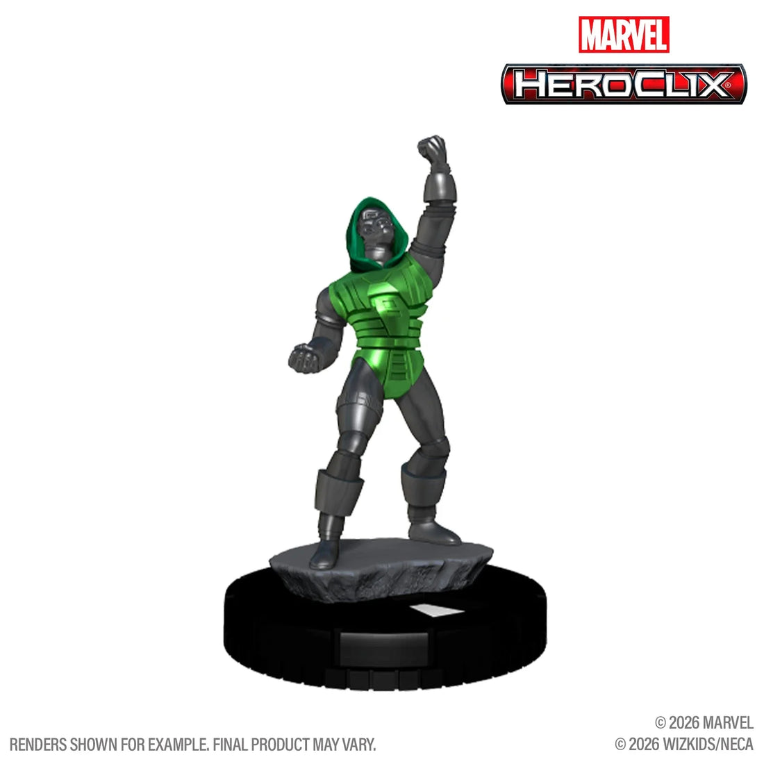 Marvel HeroClix 400: Secret Wars Villains (Prepainted) (Assembled)