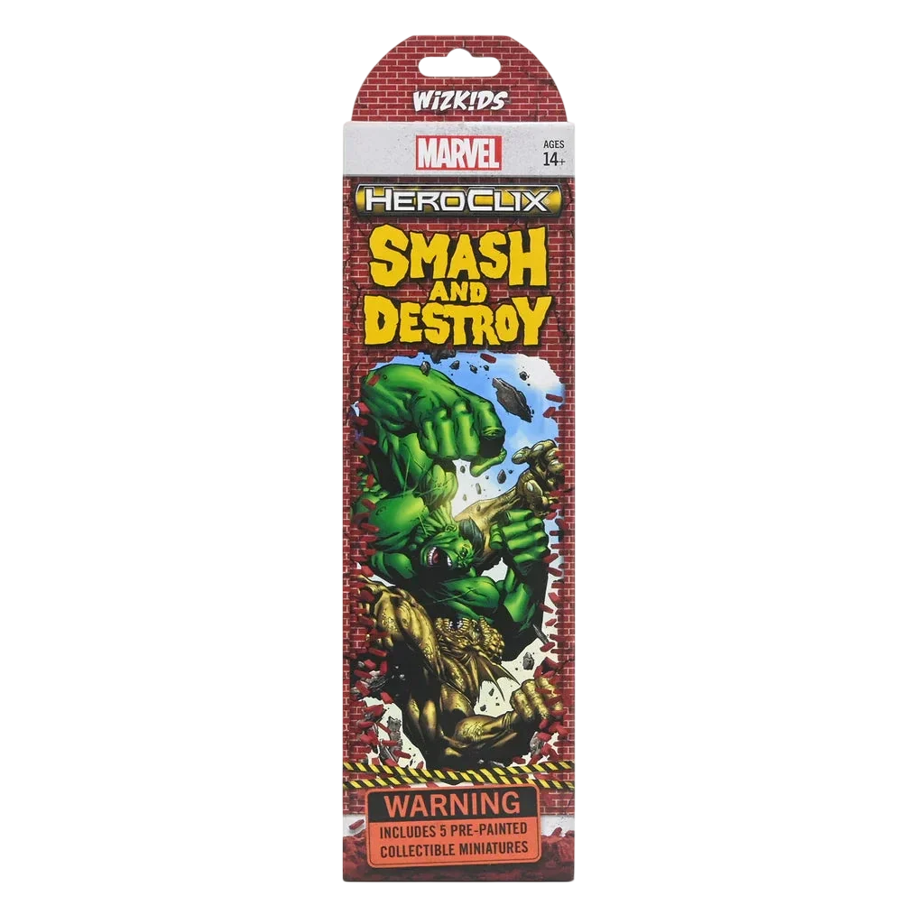 Marvel HeroClix: Smash and Destroy Single Booster (New in Box)