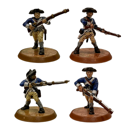 4th Massachusetts Line Prepainted Miniatures From Heroscape Expansion Set: Utgar's Rage
