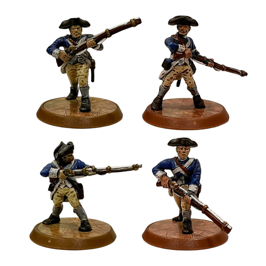 4th Massachusetts Line Prepainted Miniatures From Heroscape Expansion Set: Utgar's Rage