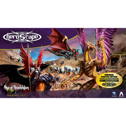 Age of Annihilation Master Set Premium Painted Edition Unpainted New in Box Heroscape Terrain Army Card