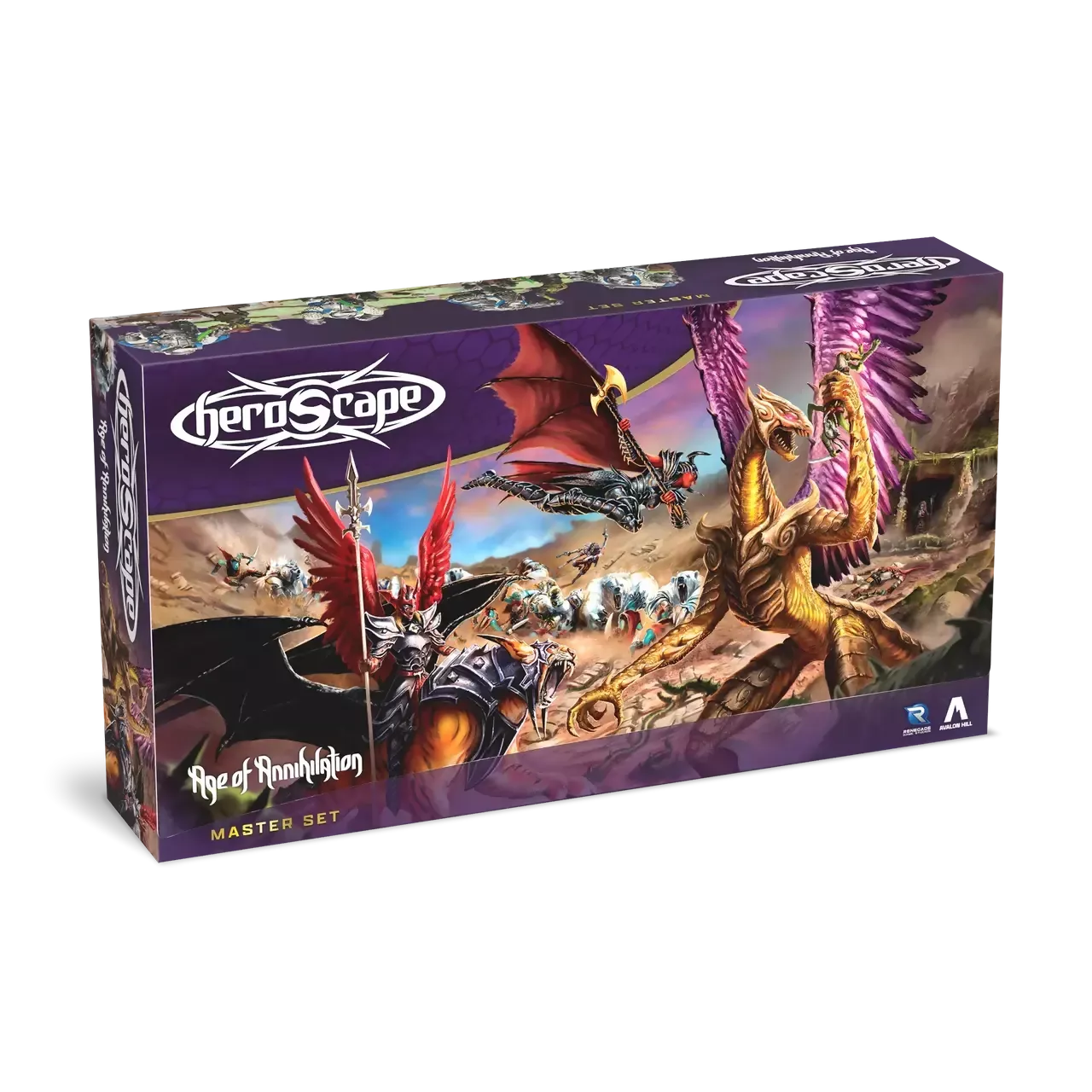 Age of Annihilation Master Set Unpainted New in Box Heroscape Miniatures
