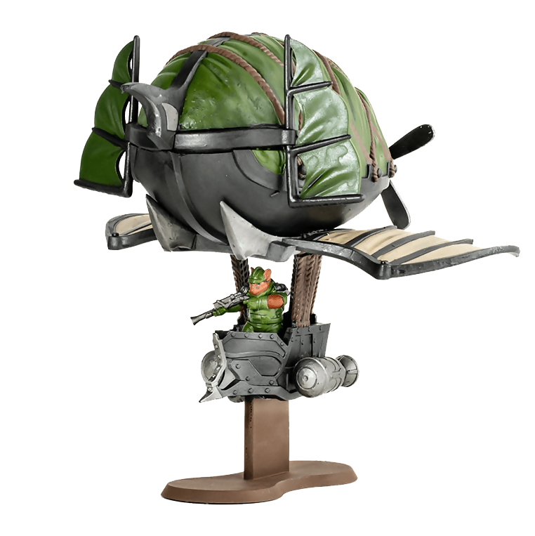 Air Marshall Zed Nesbitt New in Box Prepainted Miniature From Heroscape Boiling Tension on Wargame Trader