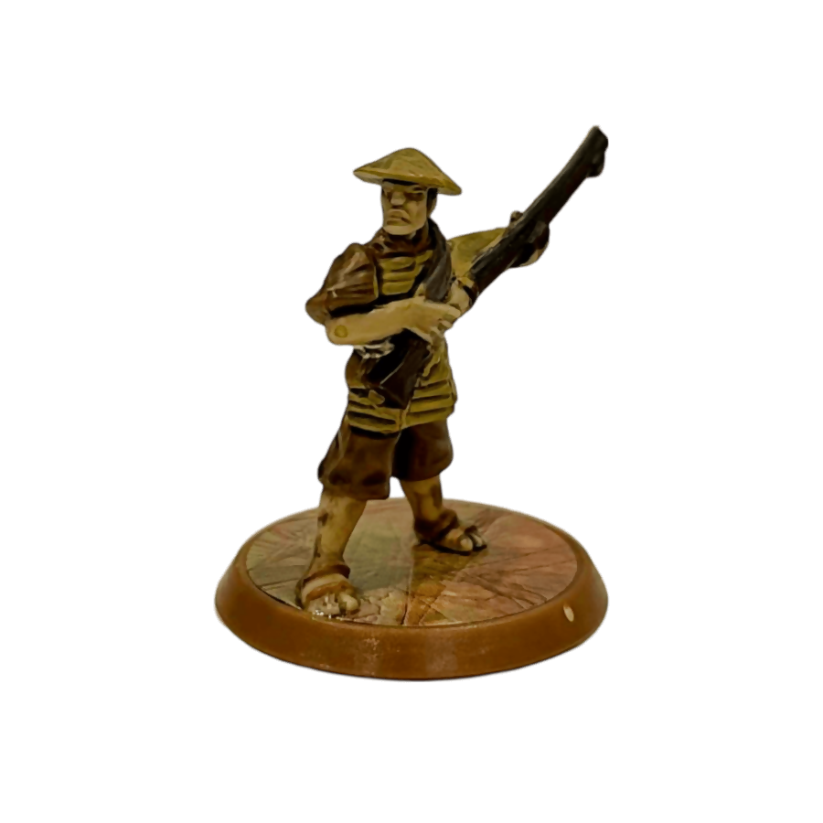 Ashigaru Harquebus Prepainted Heroscape Miniature
