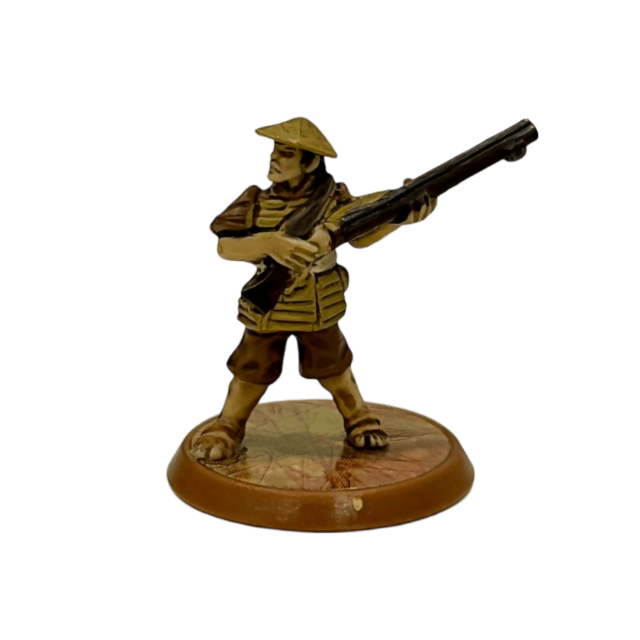 Ashigaru Harquebus Prepainted Heroscape Miniature