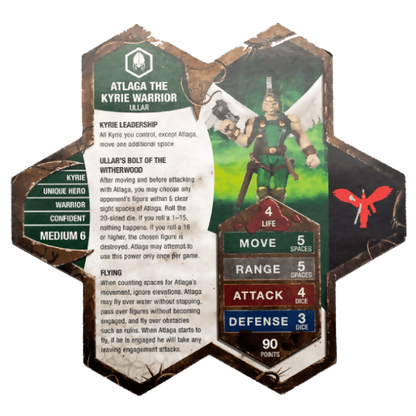 Atlaga prepainted heroscape miniature on Wargame Trader