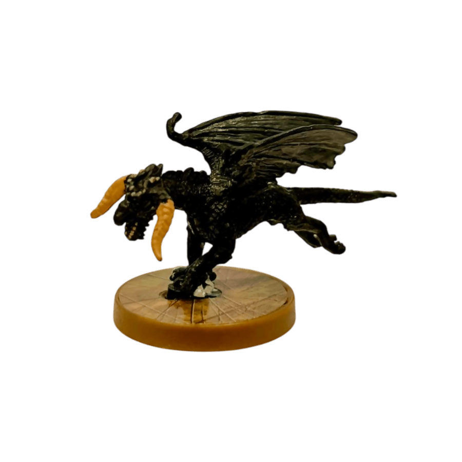 Black Wyrmling Prepainted Heroscape Miniature Squad