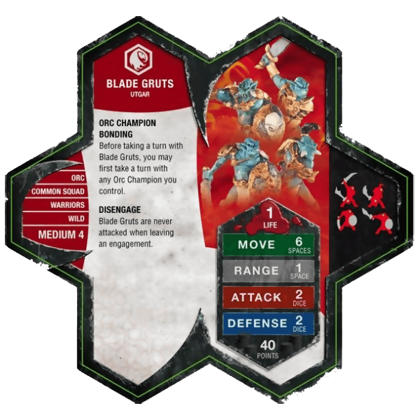 Blade Gruts Army Card