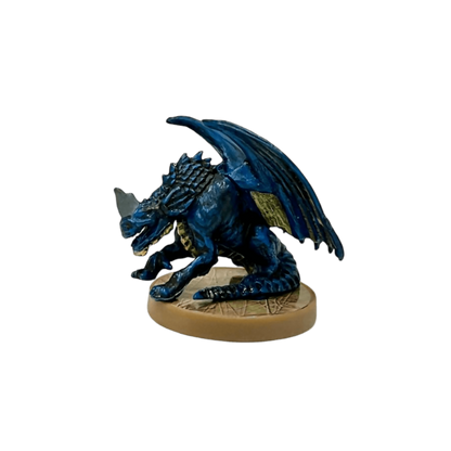 Blue Wyrmling Prepainted Miniature From Heroscape Expansion Set: Warriors of Eberron (Wave D2) On Wargame Trader