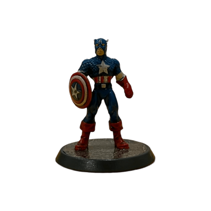 Captain America prepainted heroscape miniature on Wargame Trader
