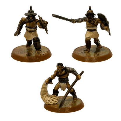 Capuan Gladiators Prepainted Miniature From Heroscape Expansion Set: Thora's Vengeance