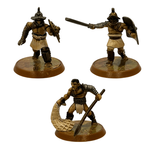 Capuan Gladiators Prepainted Miniature From Heroscape Expansion Set: Thora's Vengeance