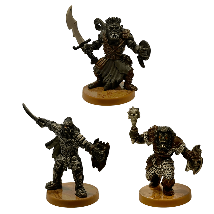 Death Chasers of Thesk Prepainted Miniatures From Heroscape Expansion Set: Moltenclaw's Invasion