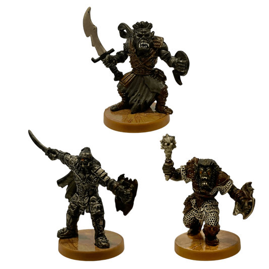 Death Chasers of Thesk Prepainted Miniatures From Heroscape Expansion Set: Moltenclaw's Invasion