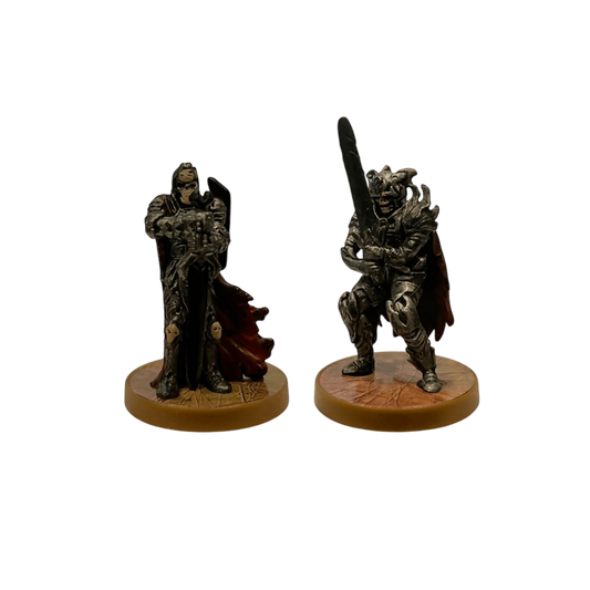 Death Knights of Valkrill Prepainted Miniatures From Heroscape Expansion Set: Moltenclaw's Invasion