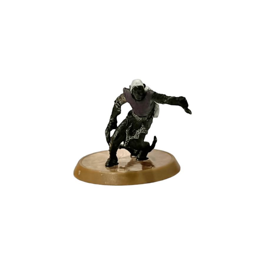 Drow Chainfighter Prepainted Miniature From Heroscape Expansion Set: Champions of the Forgotten Realms (Wave D1)