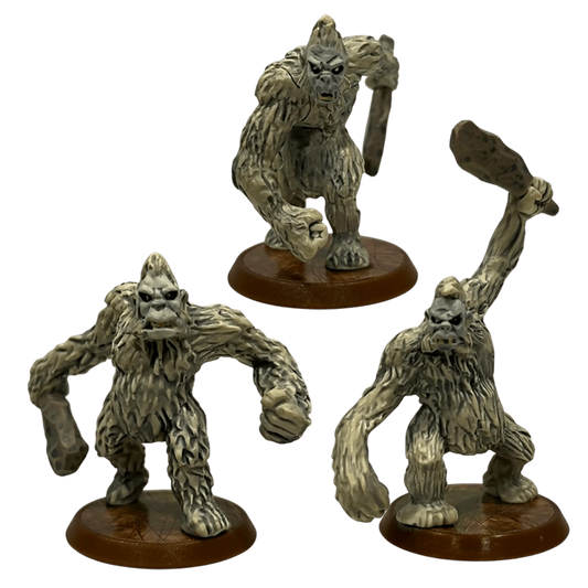 Dzu-Teh Prepainted Miniatures From Heroscape Expansion Set: Thaelunk Tundra