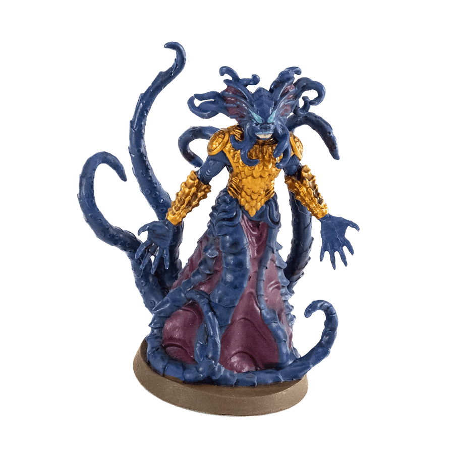 Ewashia, Master of Tides Prepainted Miniature From Heroscape Age of Annihilation Battle Box: Battle for the Wellspring