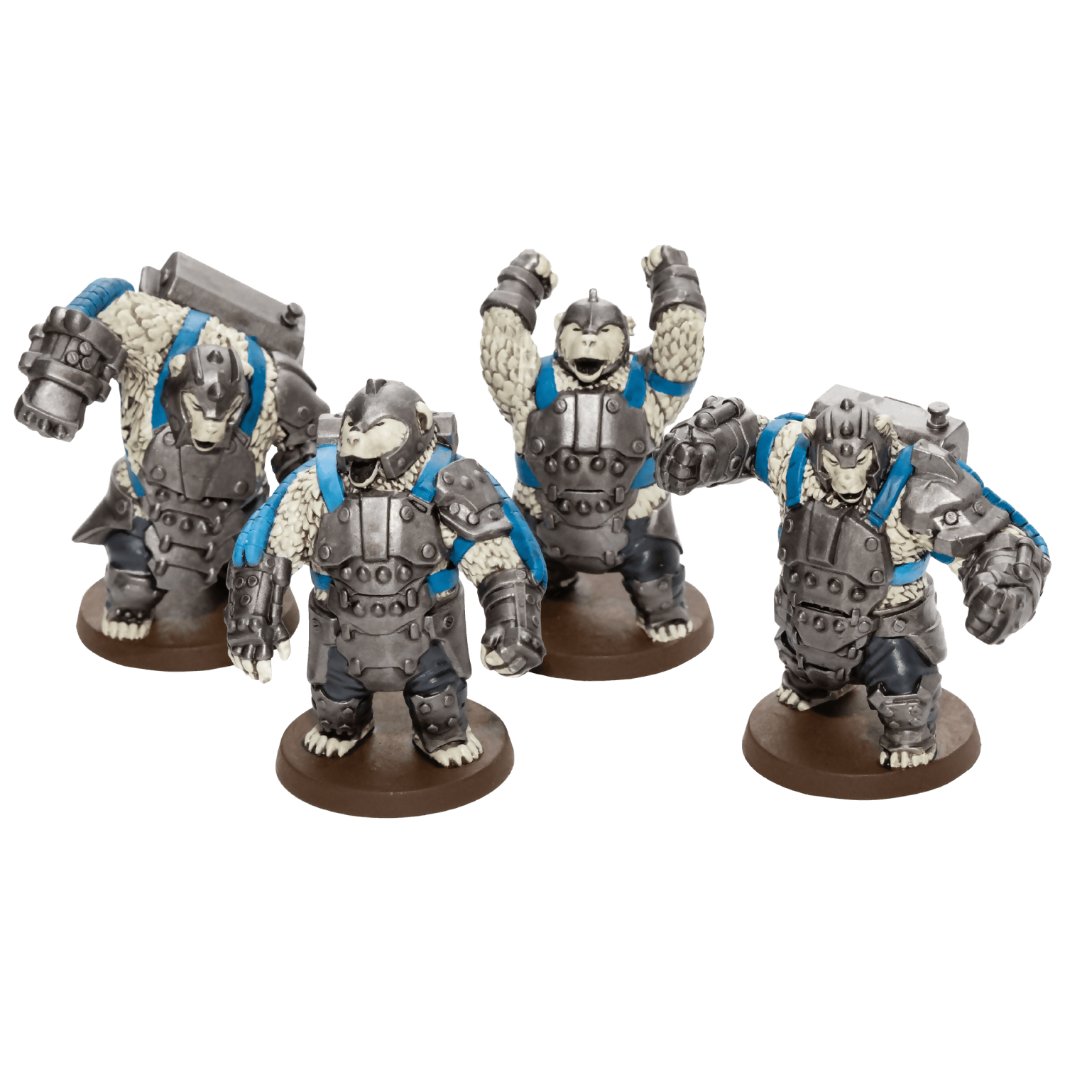 Frostclaw Paladins Prepainted Miniatures From Heroscape Master Set: Age of Annihilation on Wargame Trader