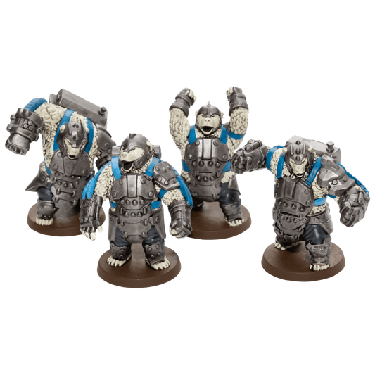 Frostclaw Paladins Prepainted Miniatures From Heroscape Master Set: Age of Annihilation on Wargame Trader
