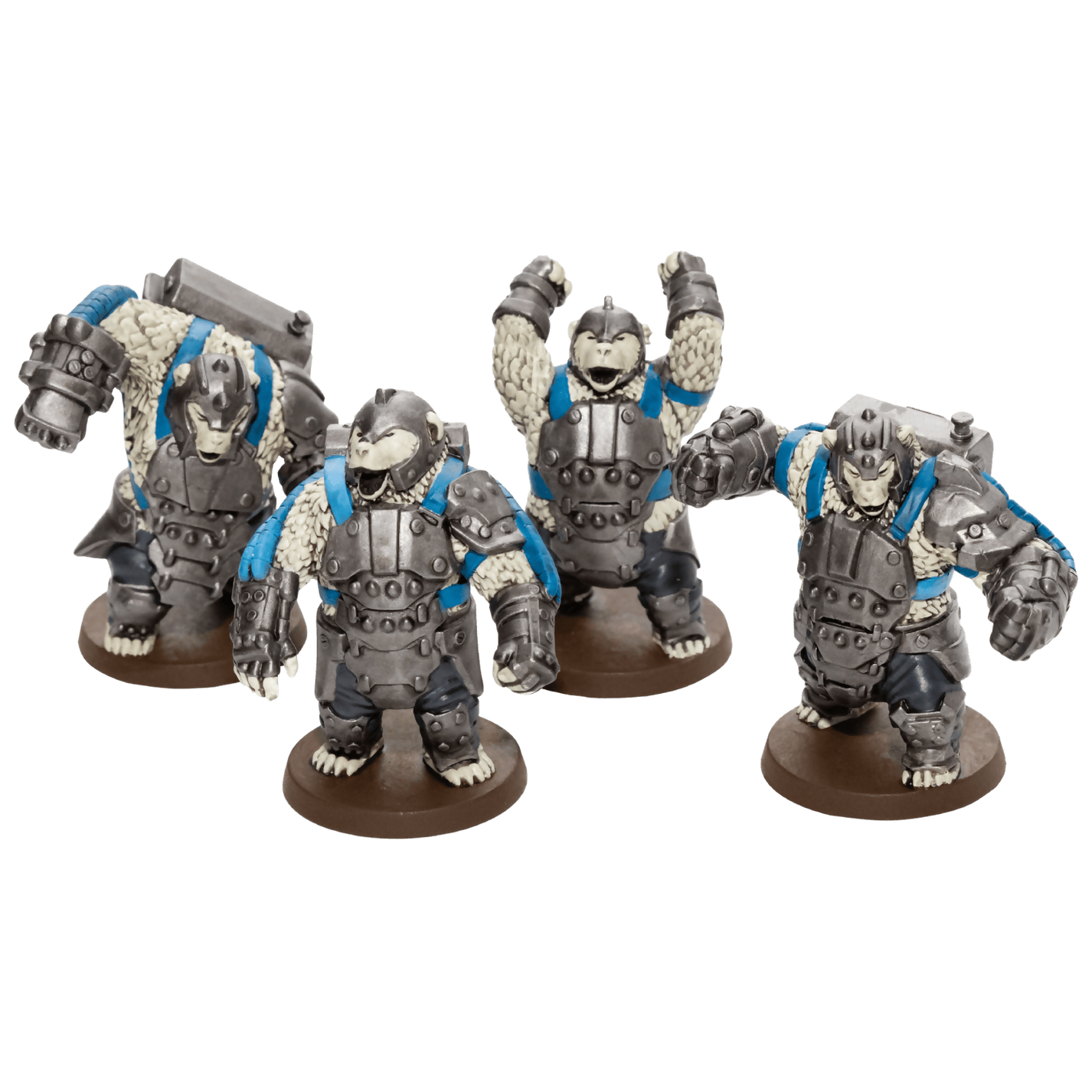 Frostclaw Paladins Custom Painted Miniatures From Heroscape Master Set: Age of Annihilation