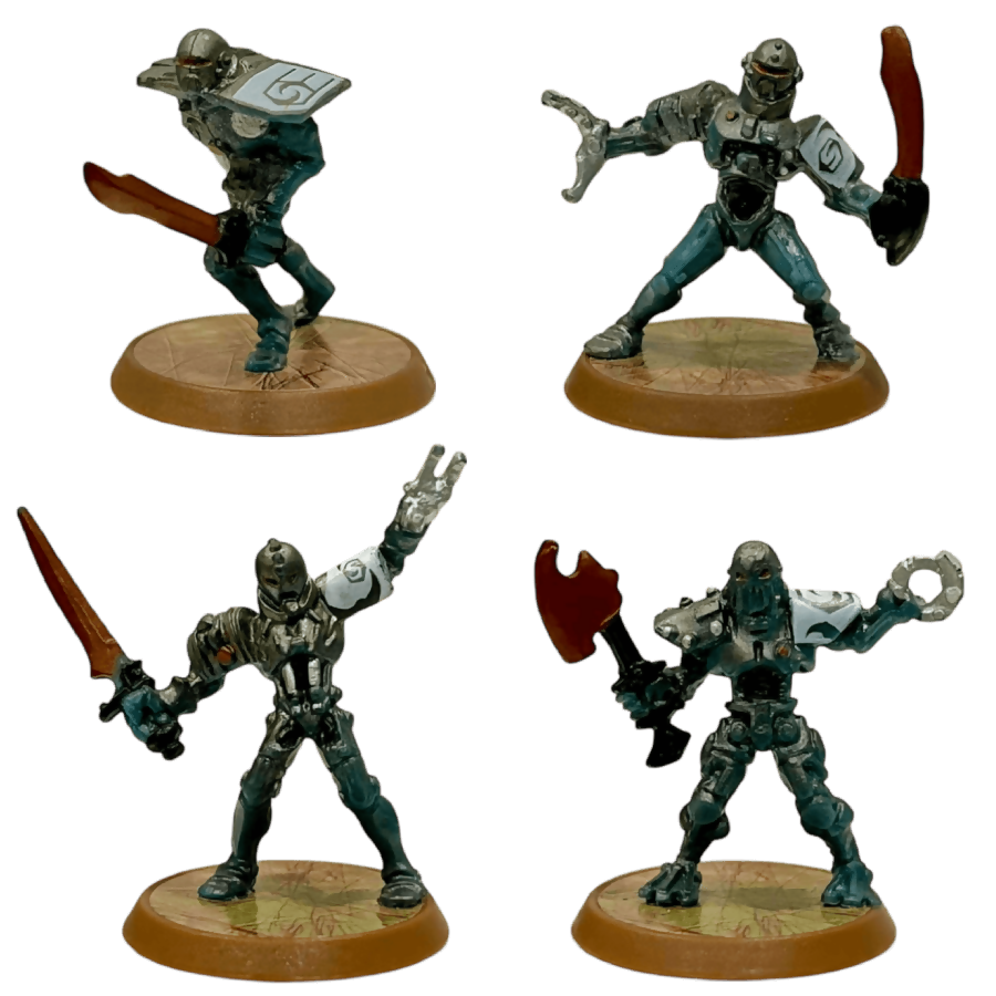 Gladiatrons Prepainted Heroscape Miniatures Squad