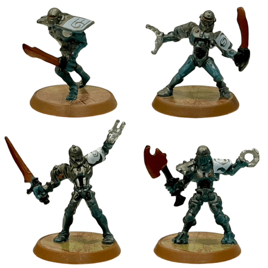 Gladiatrons Prepainted Heroscape Miniatures Squad