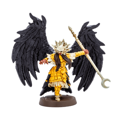 Glinerva the Kyrie Warrior Unpainted Miniature From Revna's Rebuke on Wargame Trader