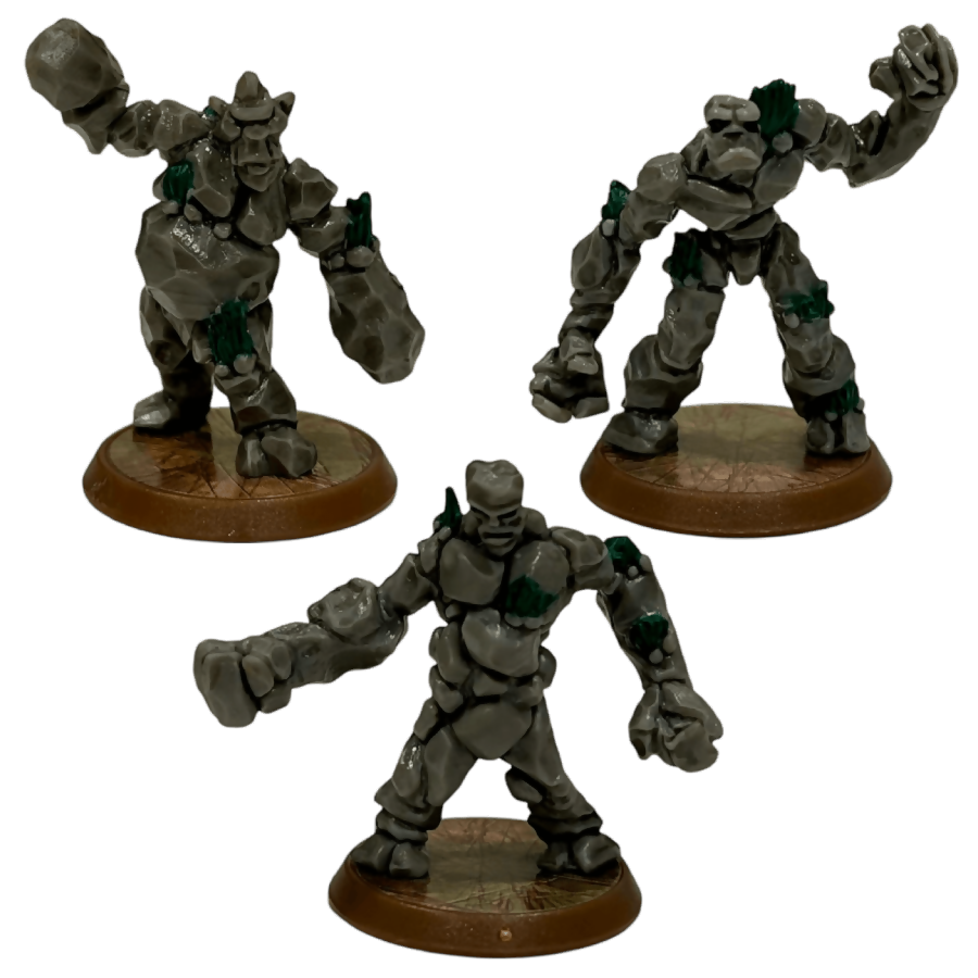 Granite Guardians Prepainted Heroscape Miniatures Squad
