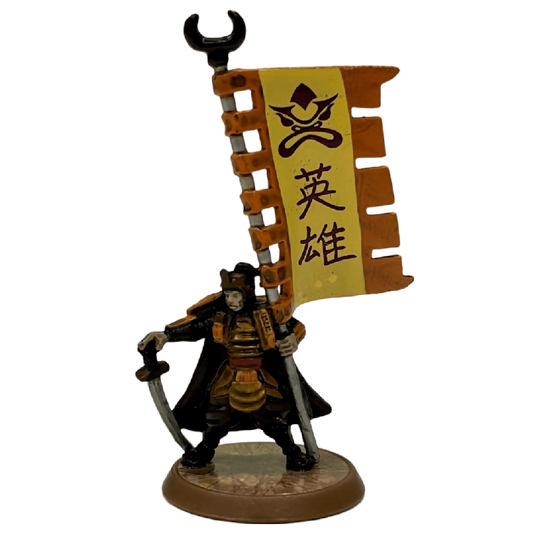 Hatamoto Taro (Einar's Flag Bearer) Prepainted Miniature From Heroscape Expansion Set: Crest of the Valkyrie (Wave 5.5) on Wargame Trader