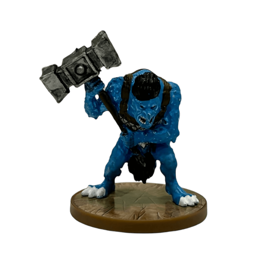 Ice Troll Berserker Prepainted Heroscape Miniature Squad